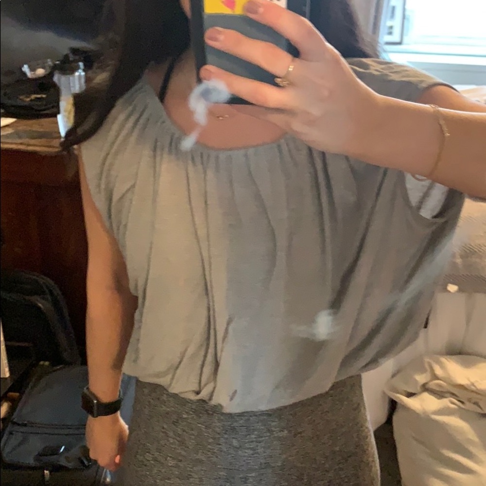 Joie soft gray shirt